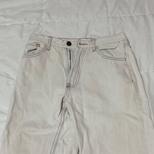 Brandy Melville Shanghai White Jeans